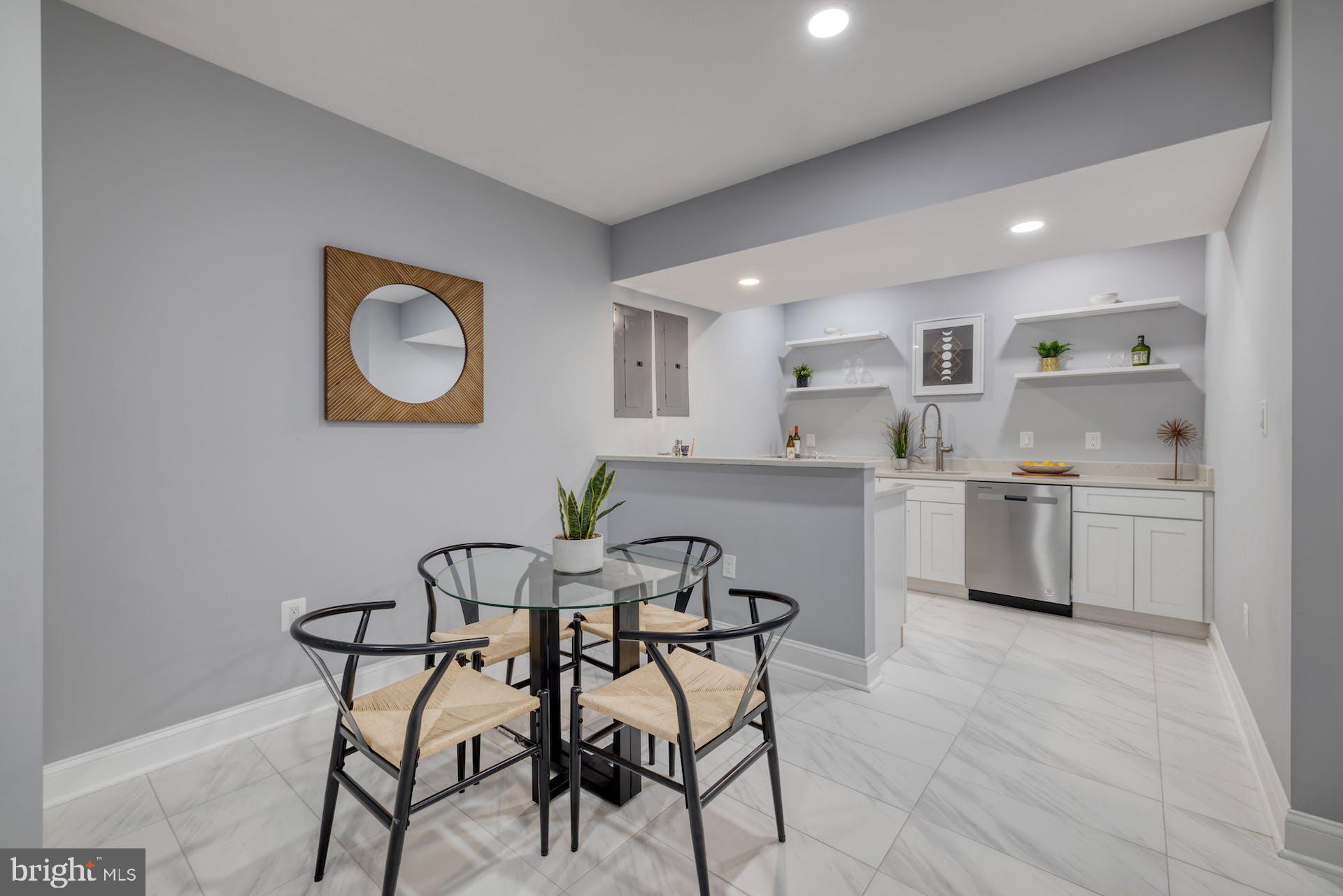 2924 Hunter Road Fairfax, VA 22031 - Photo 42 of 53 Lower Level with Wet Bar