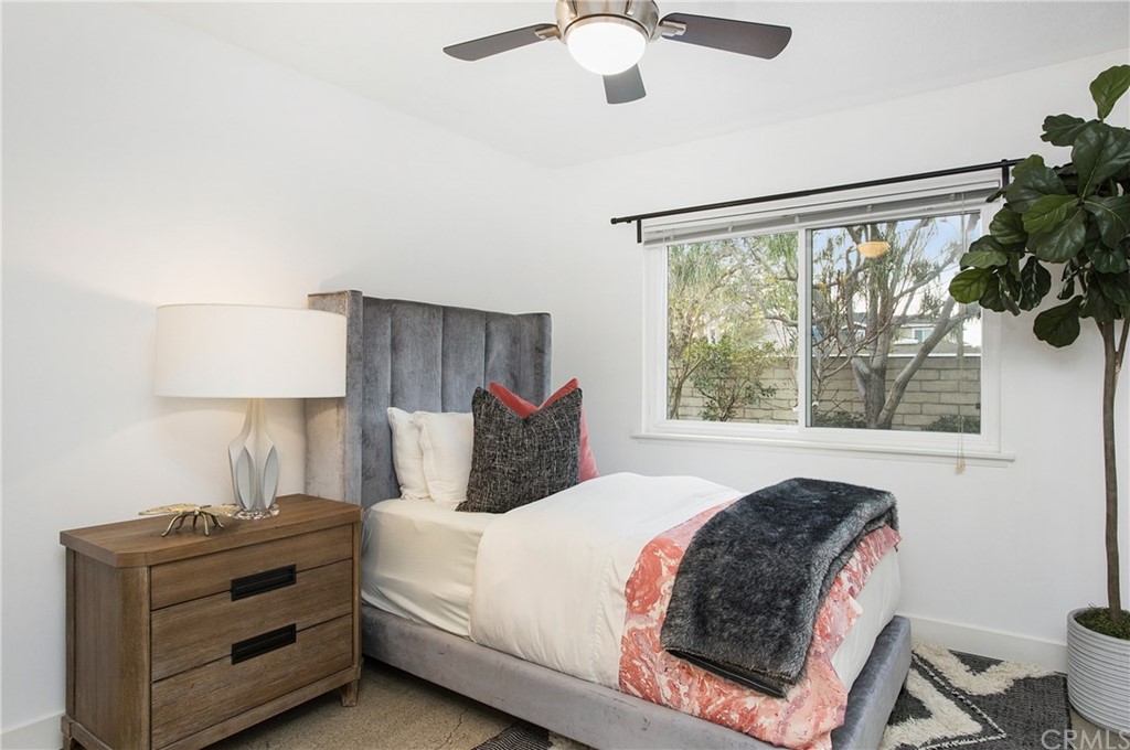 1661 Texas Circle Costa Mesa, CA 92626 - Photo 33 of 36 Secondary bedroom faces backyard