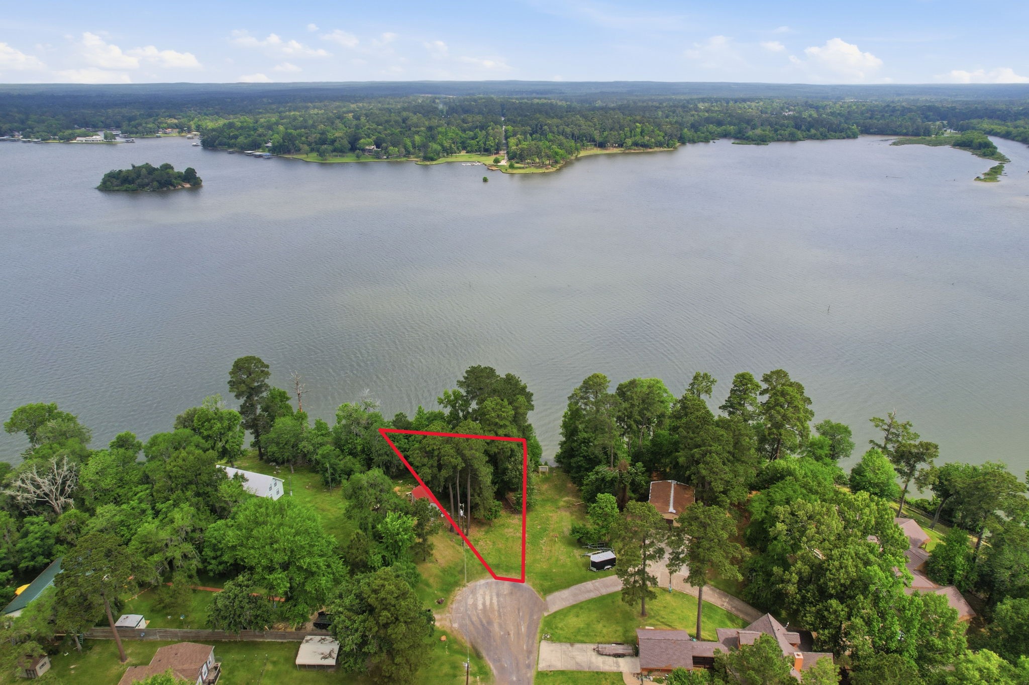 365 North Point Road Trinity, TX 75862 - Photo 2 of 22 Stunning views from the end of a quiet cul de sac.
