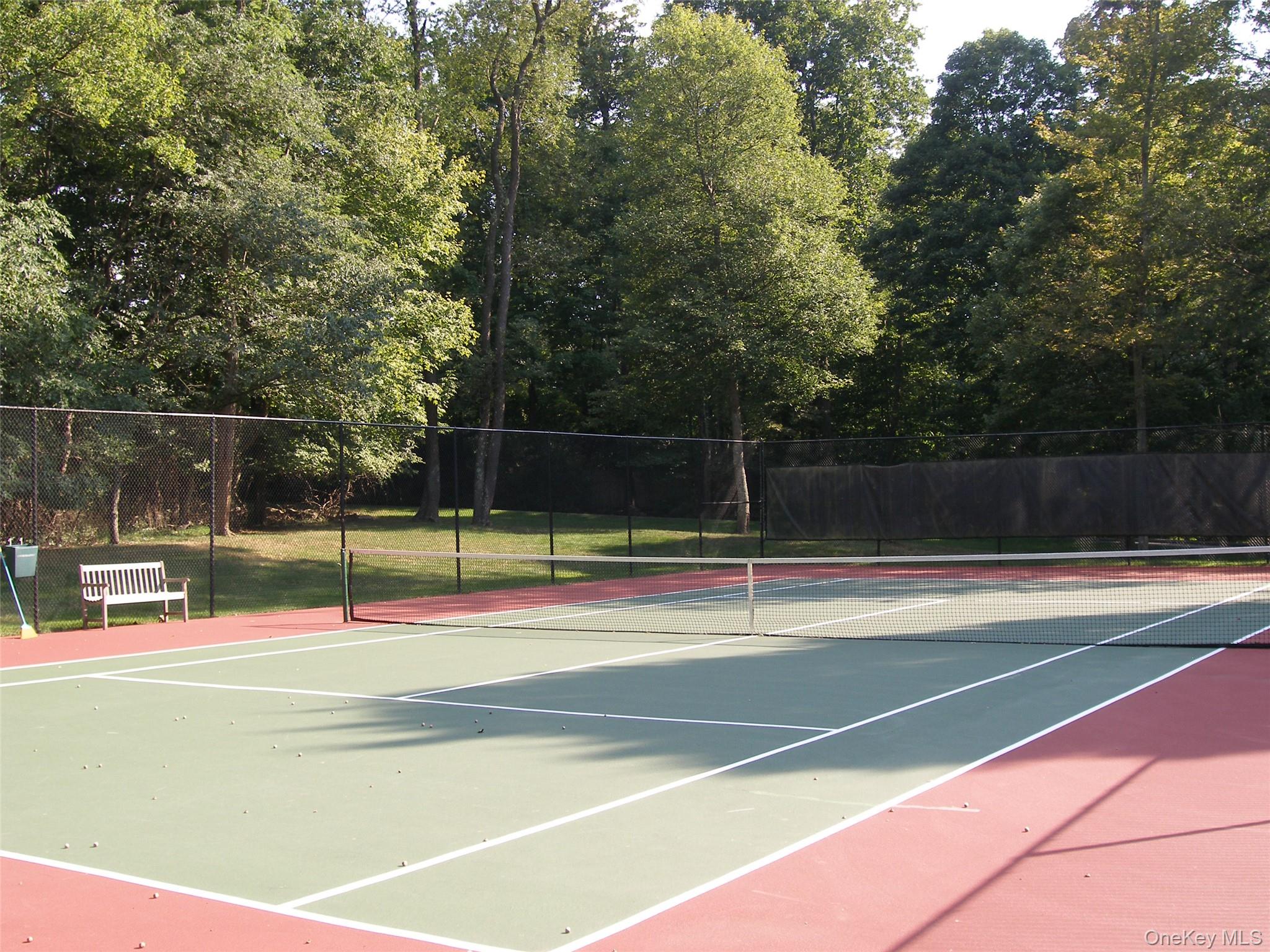 18 Cross River Road Mount Kisco, NY 10549 - Photo 30 of 30 a view of a tennis court with tennis court
