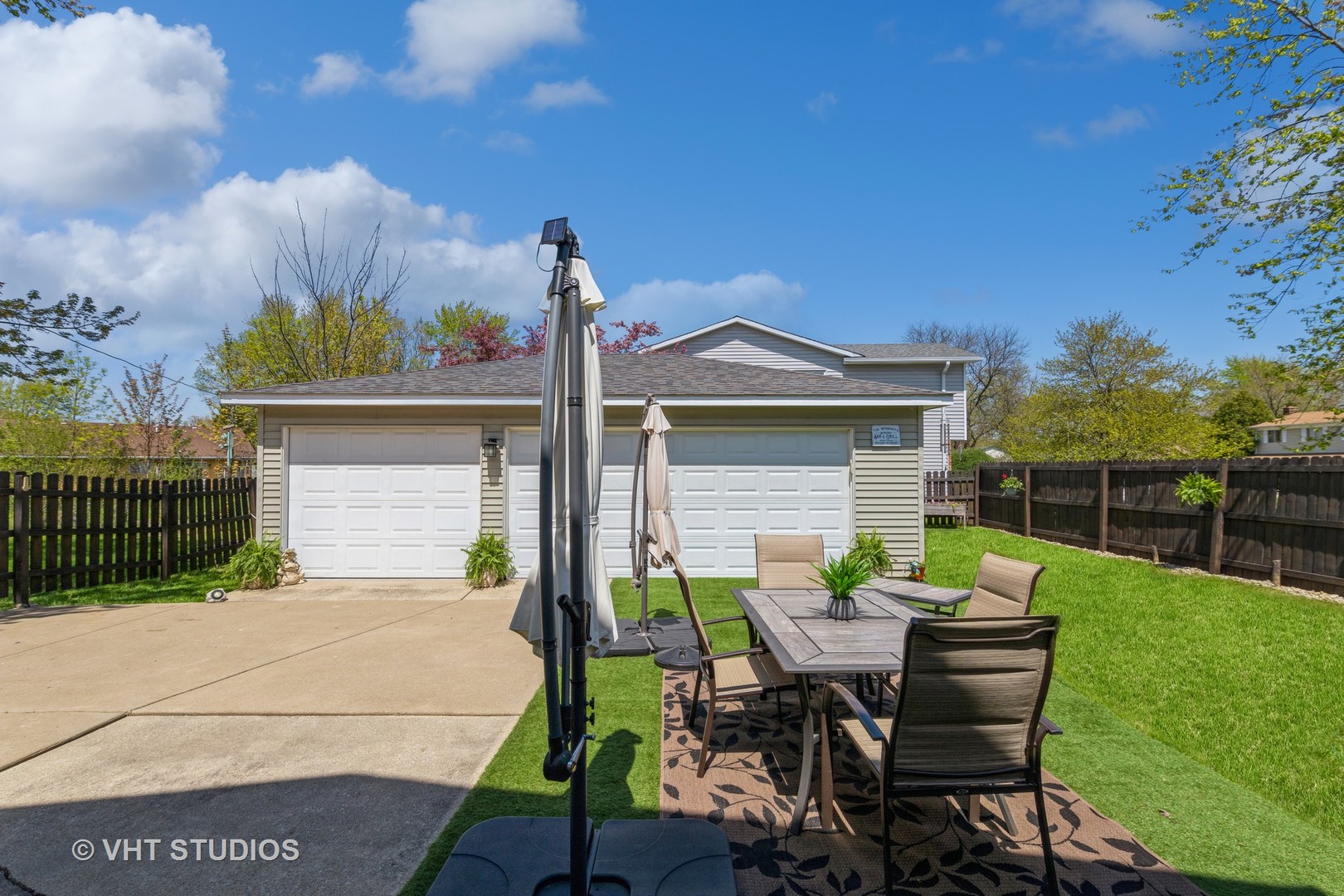 53 Wedgewood Road Matteson, IL 60443 - Photo 23 of 27 a view of a house with backyard and sitting area