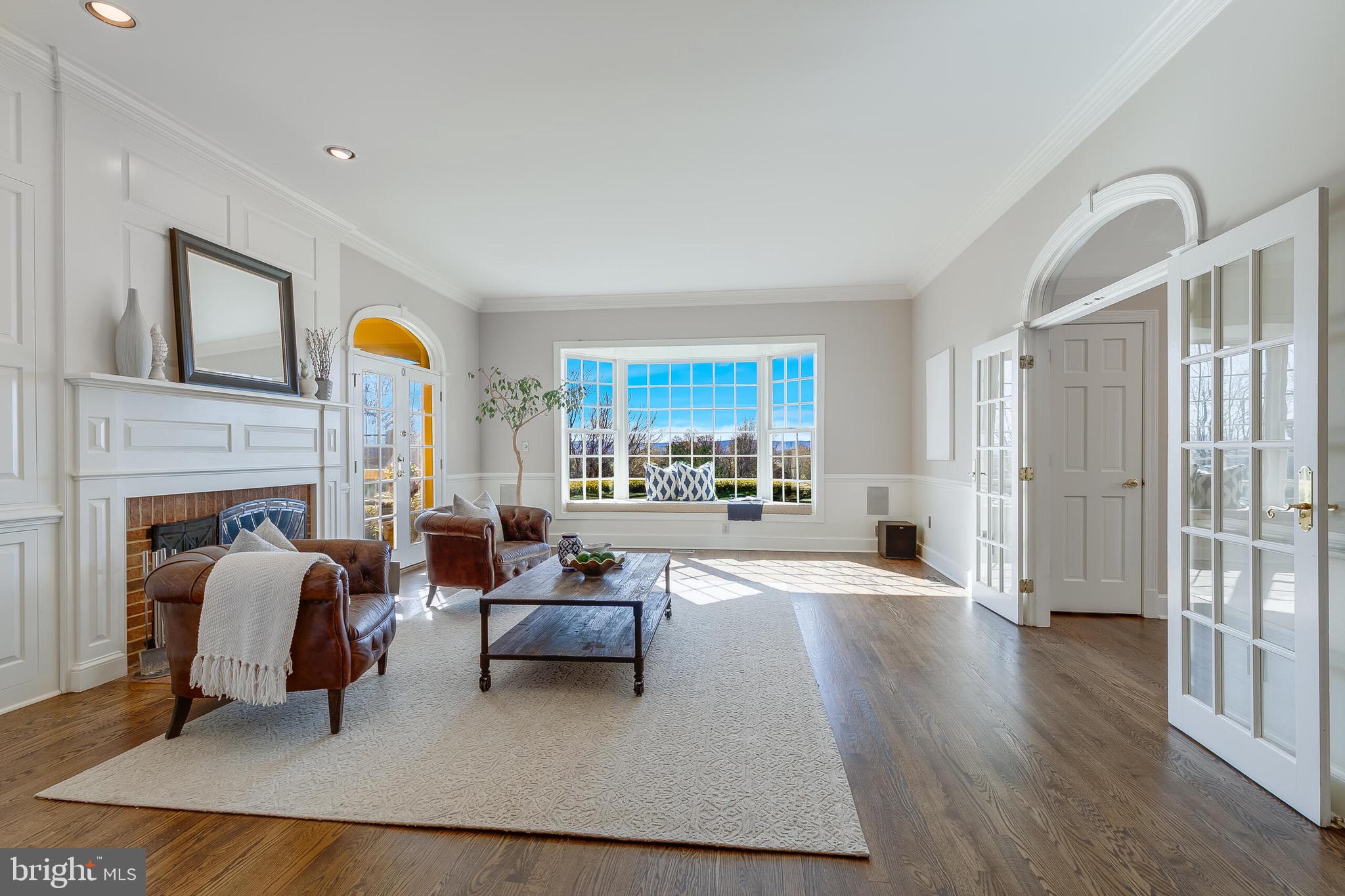 15140 Loyalty Road Waterford, VA 20197 - Photo 11 of 60 a living room with furniture and a fireplace