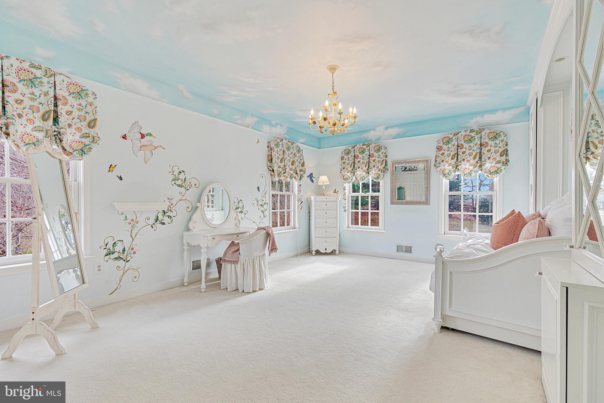 15140 Loyalty Road Waterford, VA 20197 - Photo 36 of 60 Custom paint and builtins in a secondary bedroom