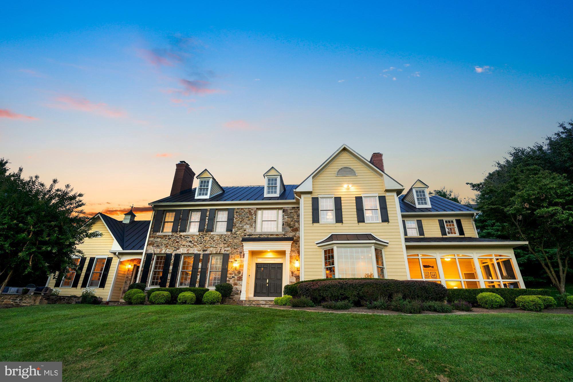 15140 Loyalty Road Waterford, VA 20197 - Photo 44 of 60 a front view of a house with a yard