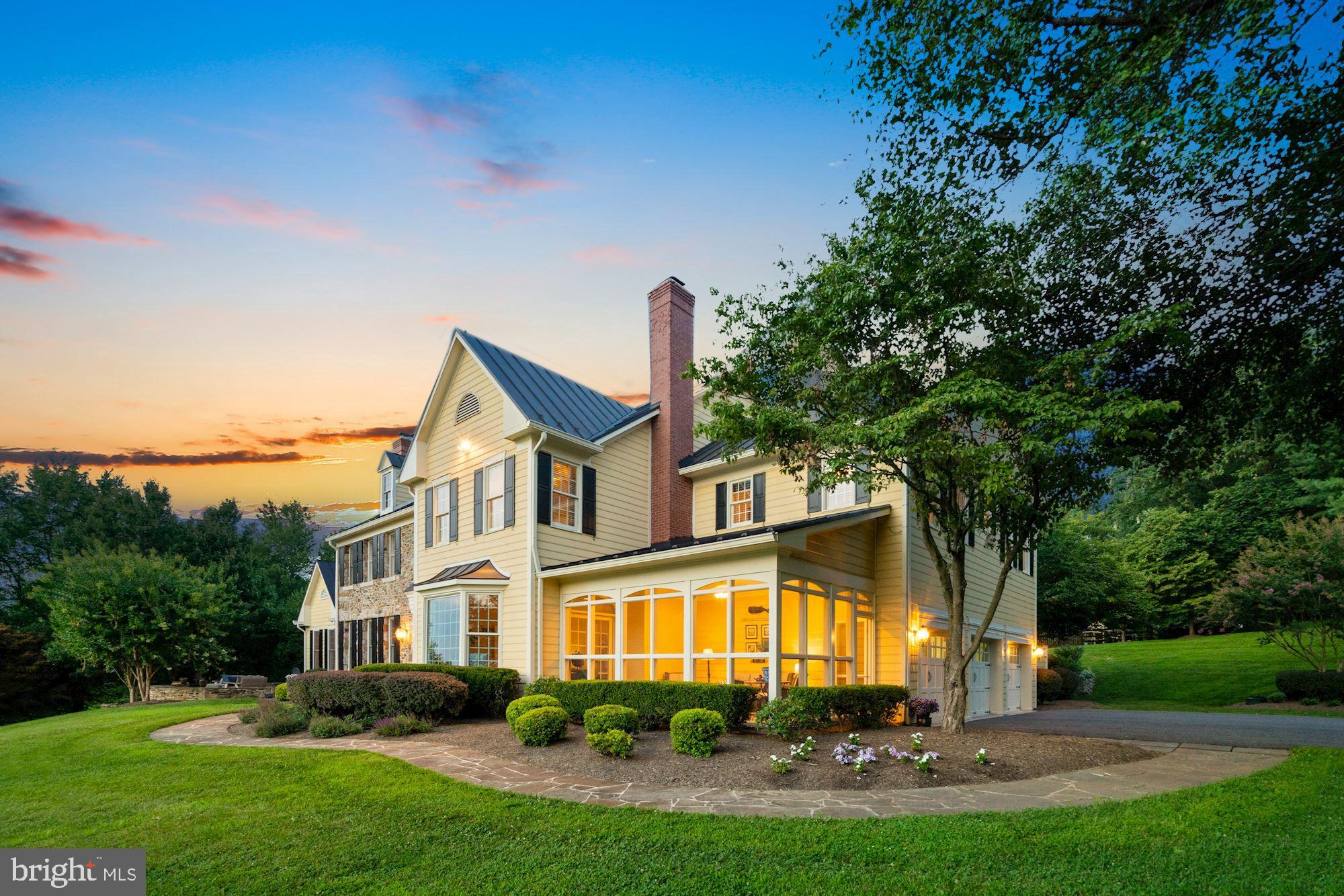 15140 Loyalty Road Waterford, VA 20197 - Photo 46 of 60 a front view of house with yard and green space