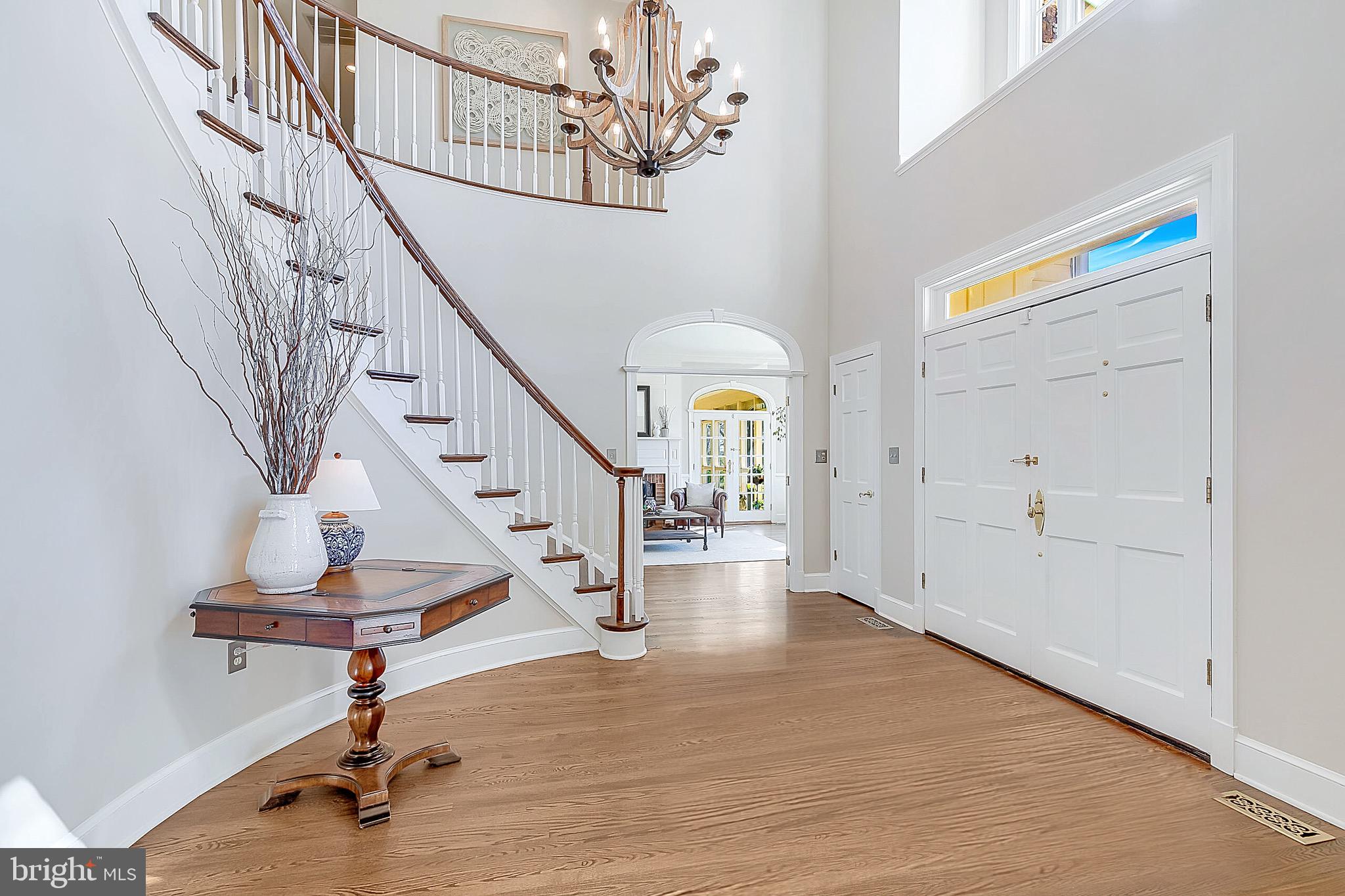 15140 Loyalty Road Waterford, VA 20197 - Photo 8 of 60 a view of entryway with wooden floor