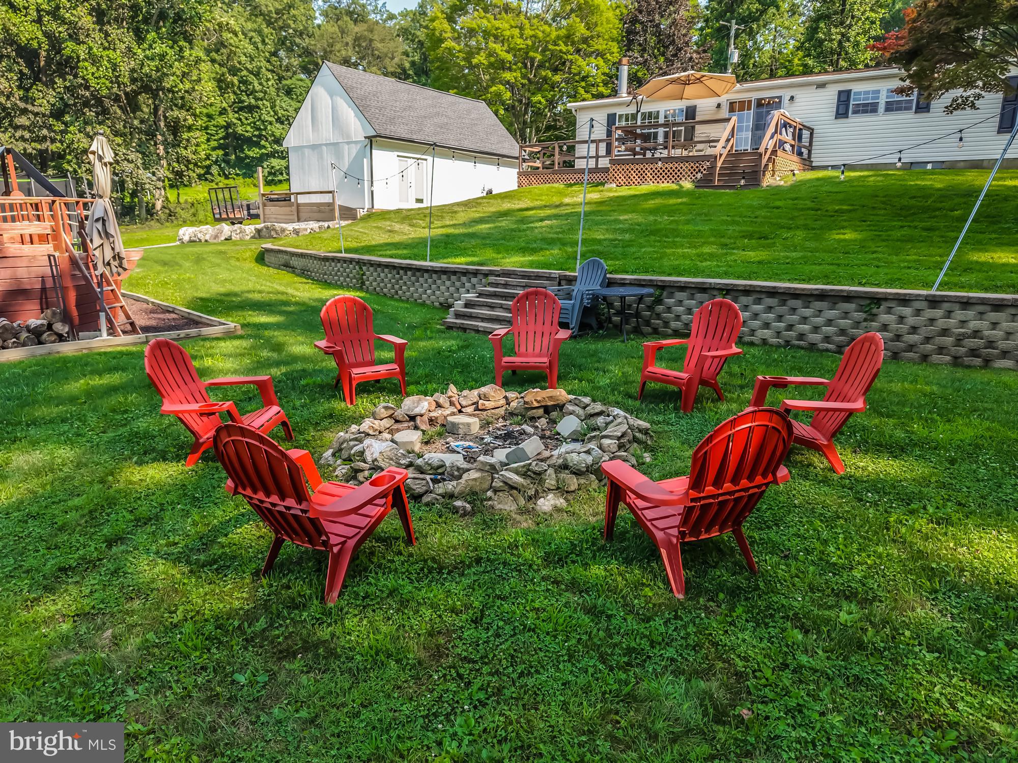239 Quarry Road Gap, PA 17527 - Photo 6 of 48 an outdoor sitting area with golf course