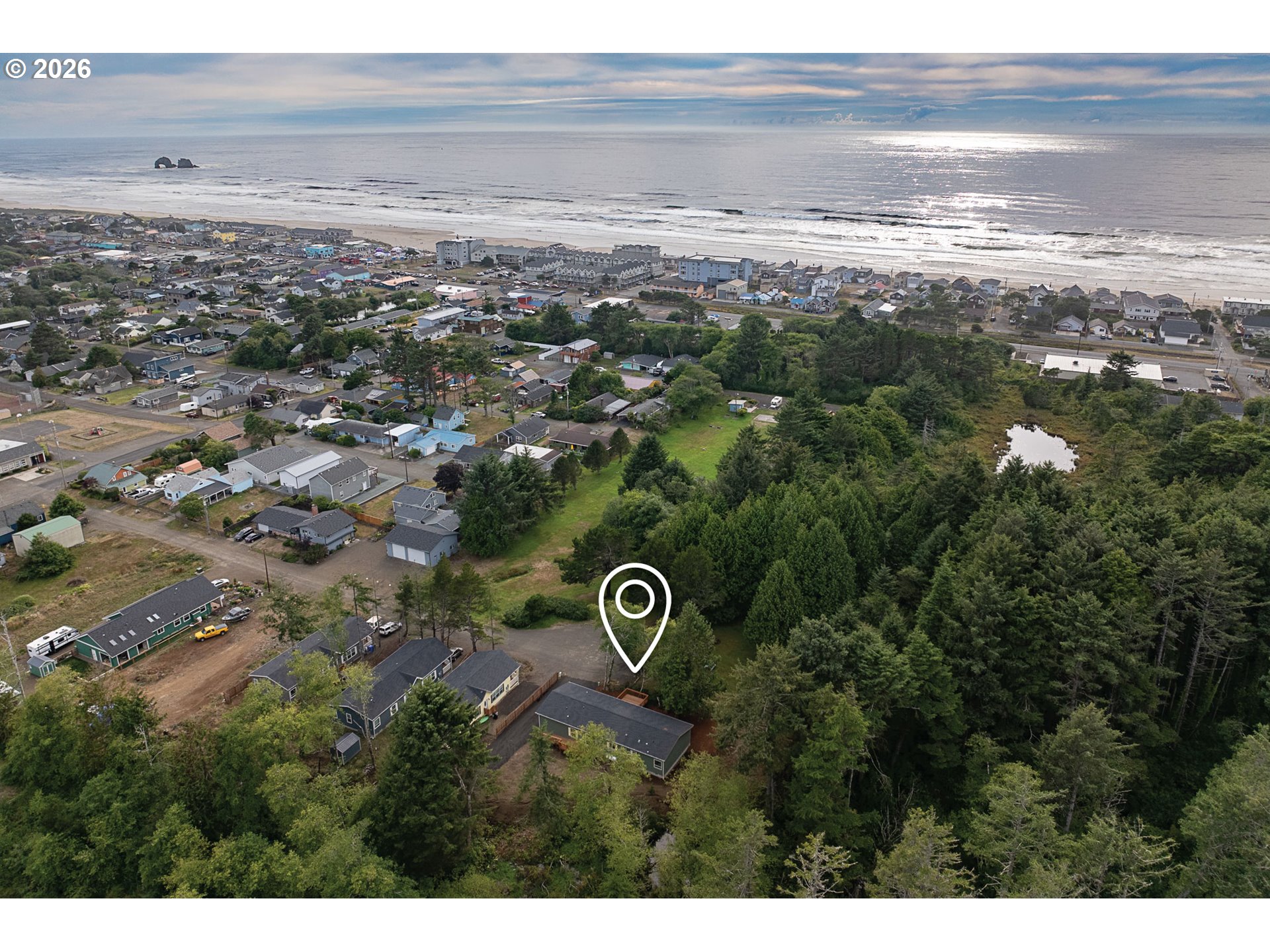 352 North Falcon Street Rockaway Beach, OR 97136 - Photo 32 of 32 a view of beach and ocean