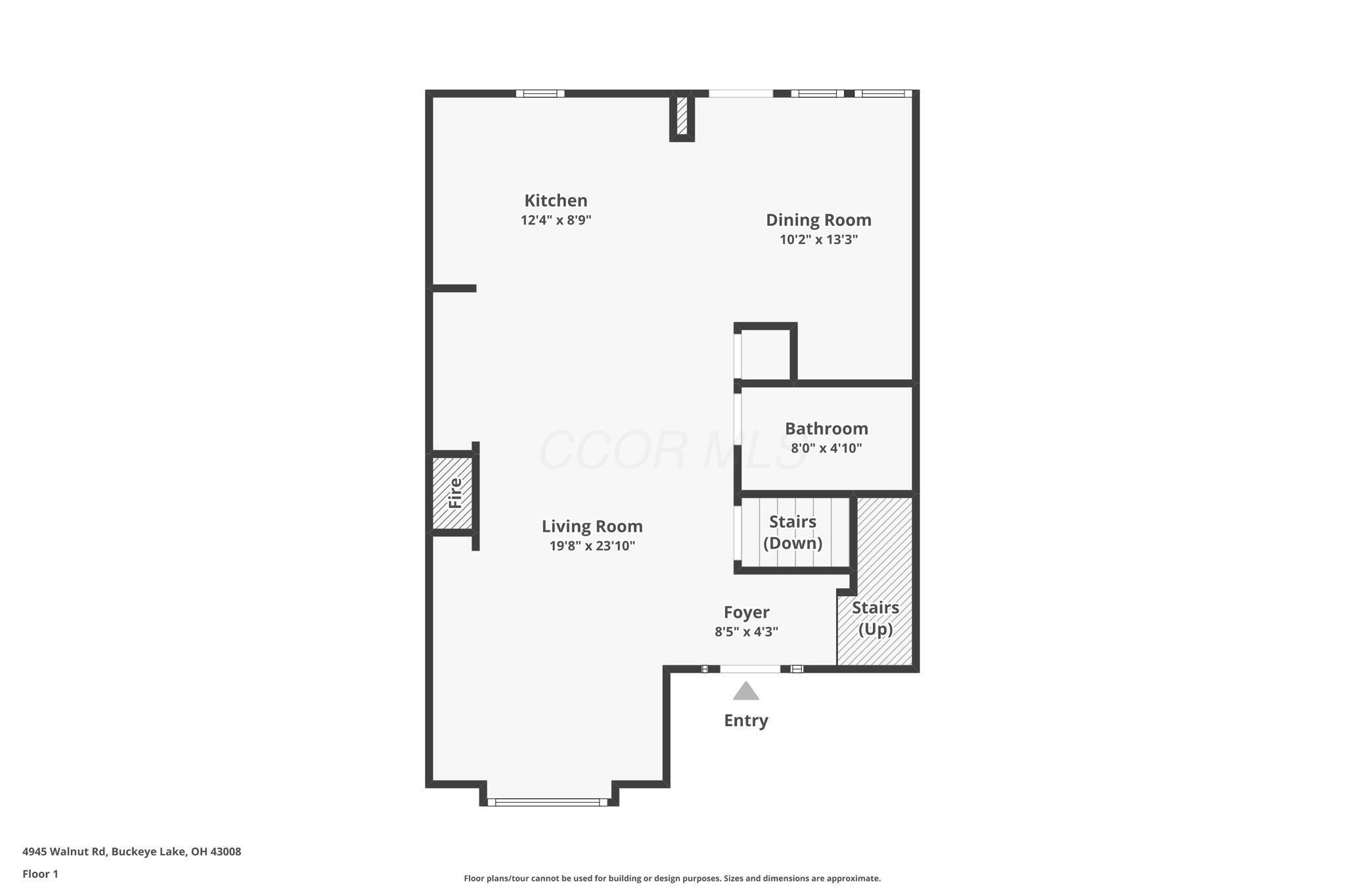 4945 Walnut Road, Unit 6 Buckeye Lake, OH 43008 - Photo 68 of 71 floor plan floor 1