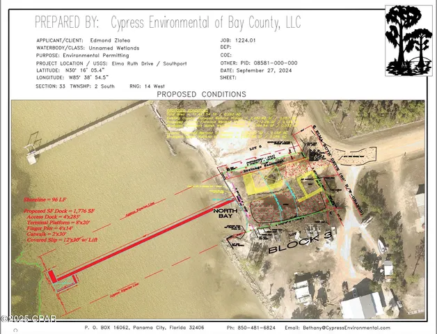 $164,500 | Tbd Elma Ruth Drive, Southport, FL 32409