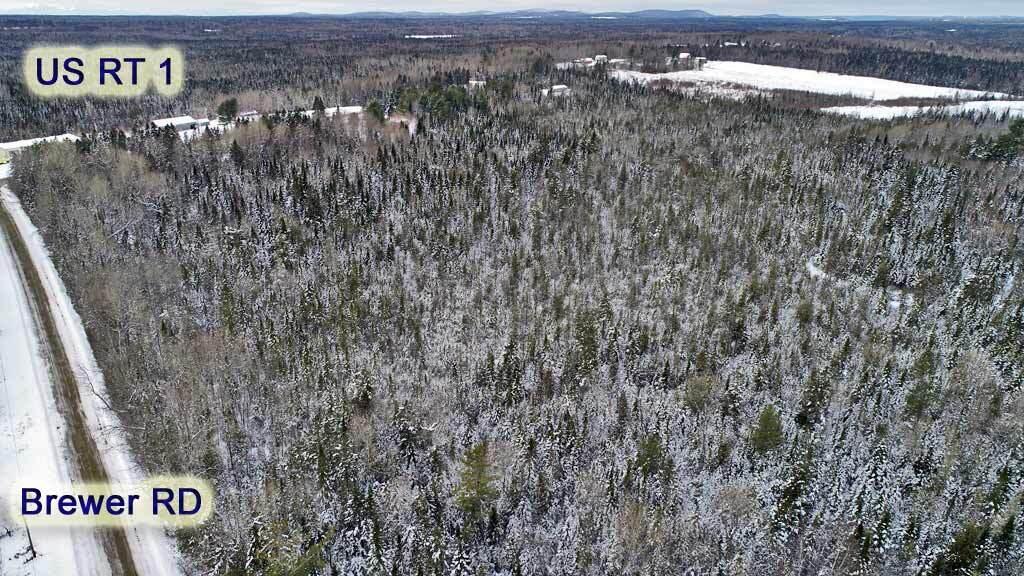 Lot 27 Brewer Road Orient, ME 04471 - Photo 36 of 36 land-maine-woodlot-drone