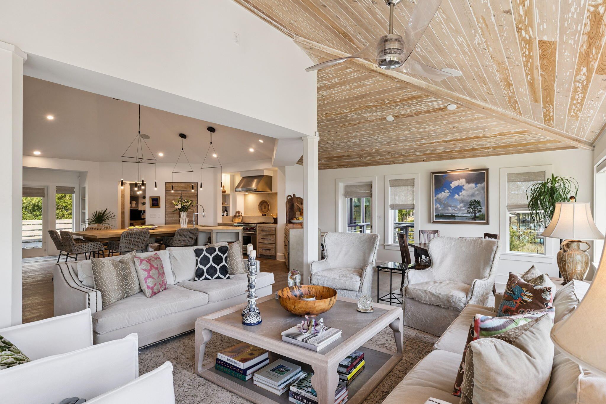 683 Eden Drive Santa Rosa Beach, FL 32459 - Photo 35 of 69 a living room with furniture and a table