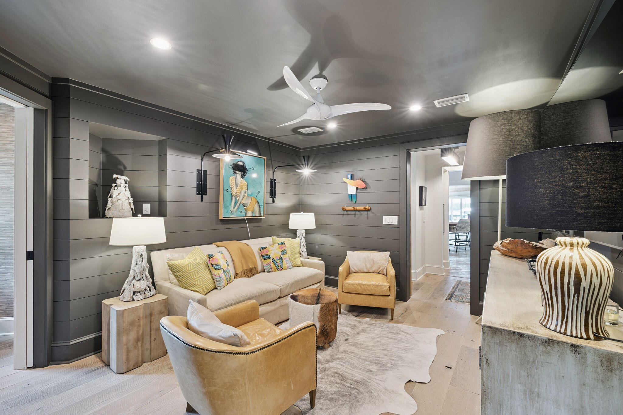 683 Eden Drive Santa Rosa Beach, FL 32459 - Photo 45 of 69 a living room with furniture and a large window