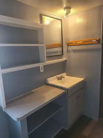 a bathroom with a toilet