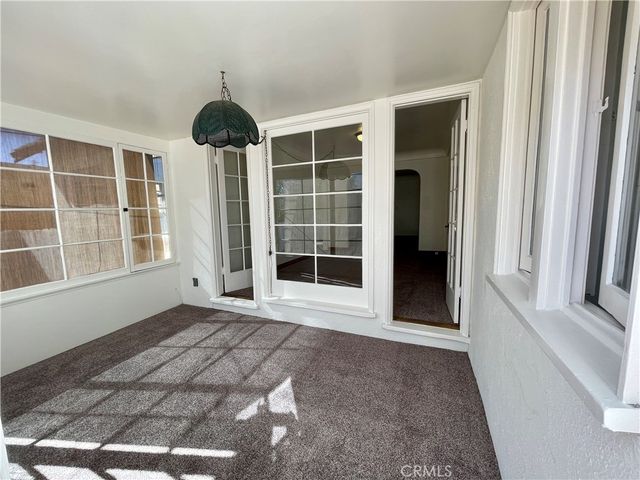 a view of front door