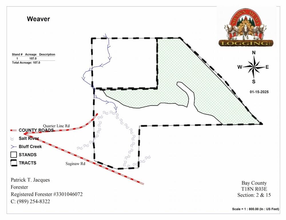 2500 West Quarter Line Road Sanford, MI 48657 - Photo 60 of 241 7624872325067276864