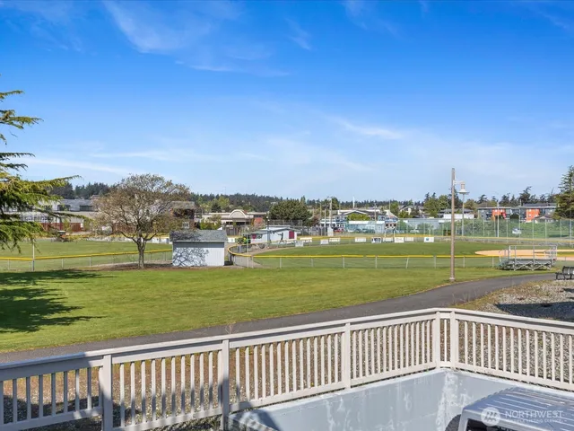 a view of a buildings