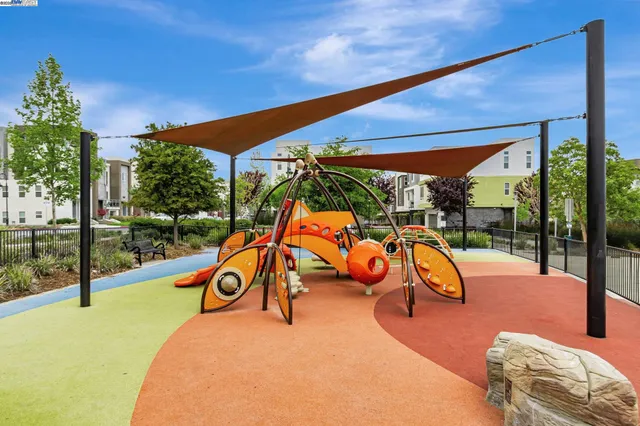 a view of a building with a swimming pool