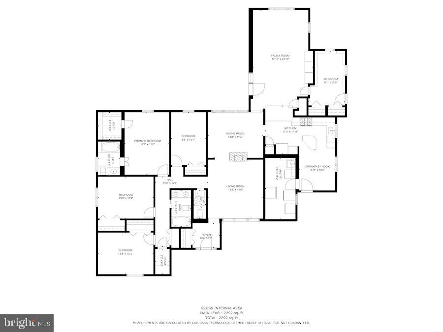 5402 Ferndale Street Springfield, VA 22151 - Photo 45 of 45 Floor Plan