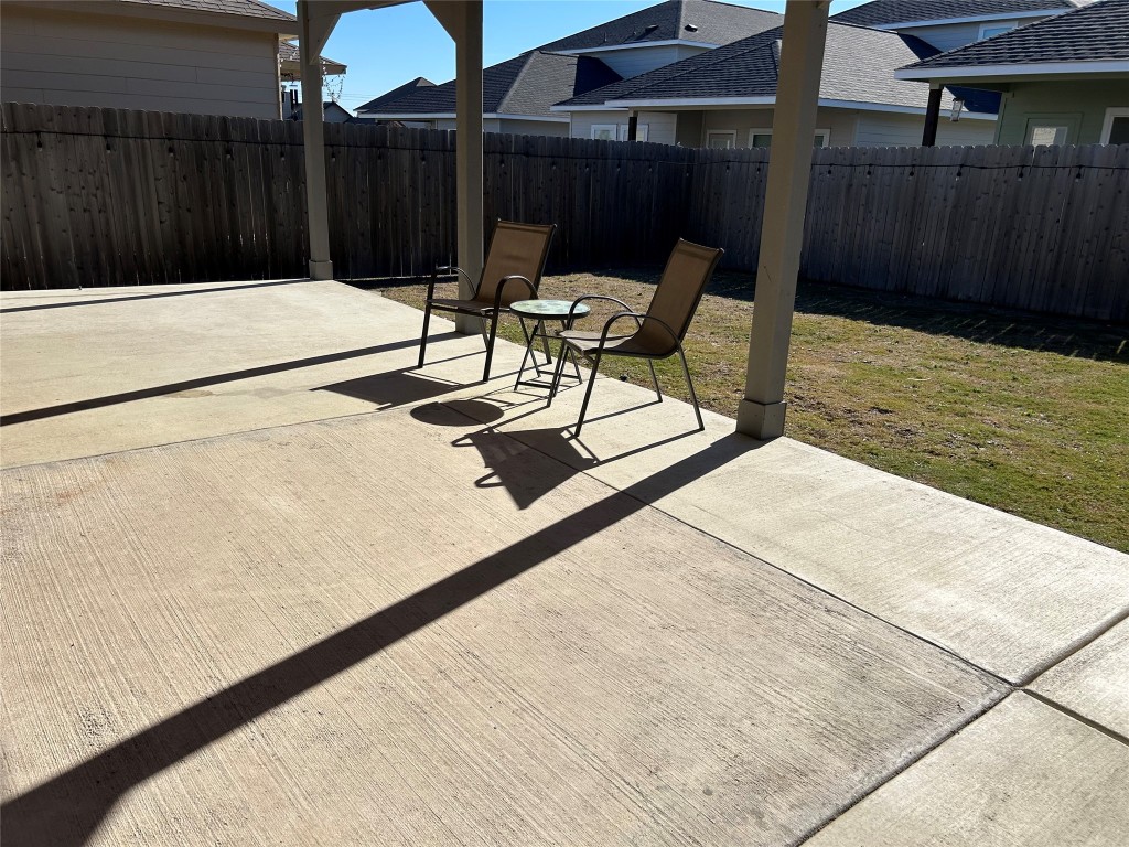 420 Lt. Rusty Jarrell, TX 76537 - Photo 2 of 17 Fenced backyard with a patio area