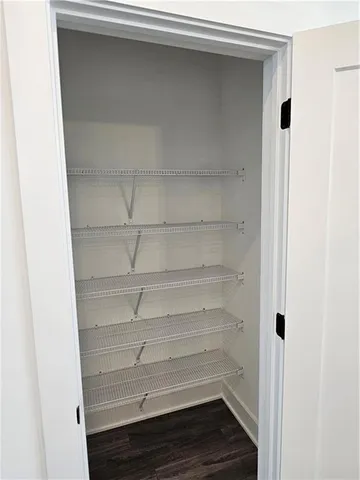 a view of walk in closet
