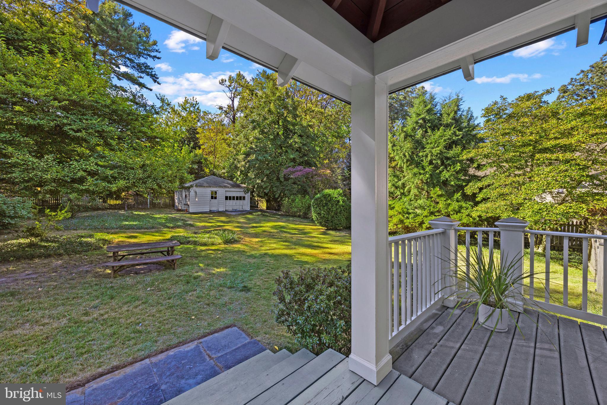 30 Decatur Avenue Annapolis, MD 21403 - Photo 21 of 38 a view of a balcony with floor to ceiling windows with wooden floor