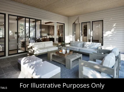 a view of a living room and kitchen