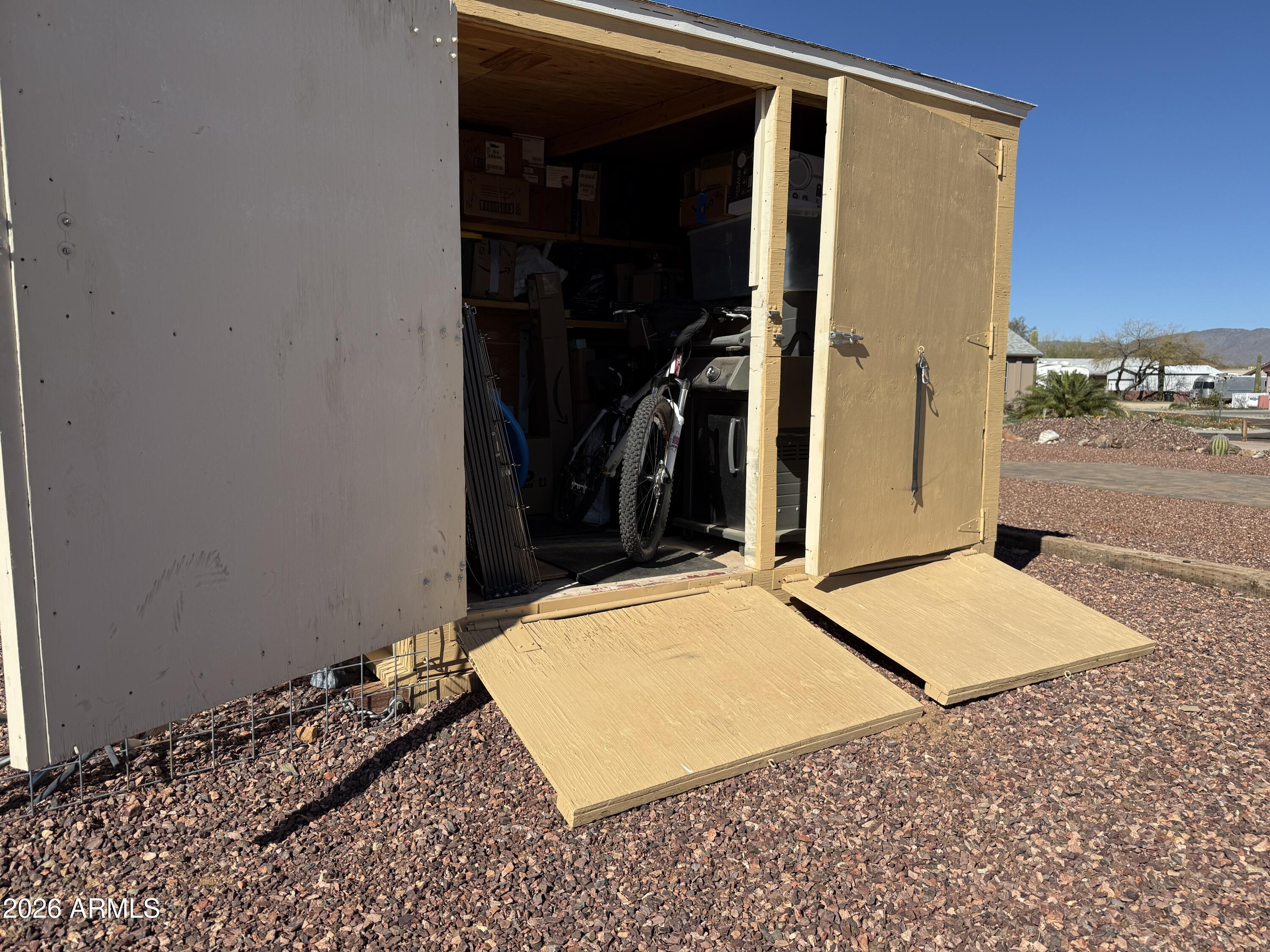 21175 Westward View Road, Unit 241 Congress, AZ 85332 - Photo 41 of 49 Extra Storage at back for your stuff wit