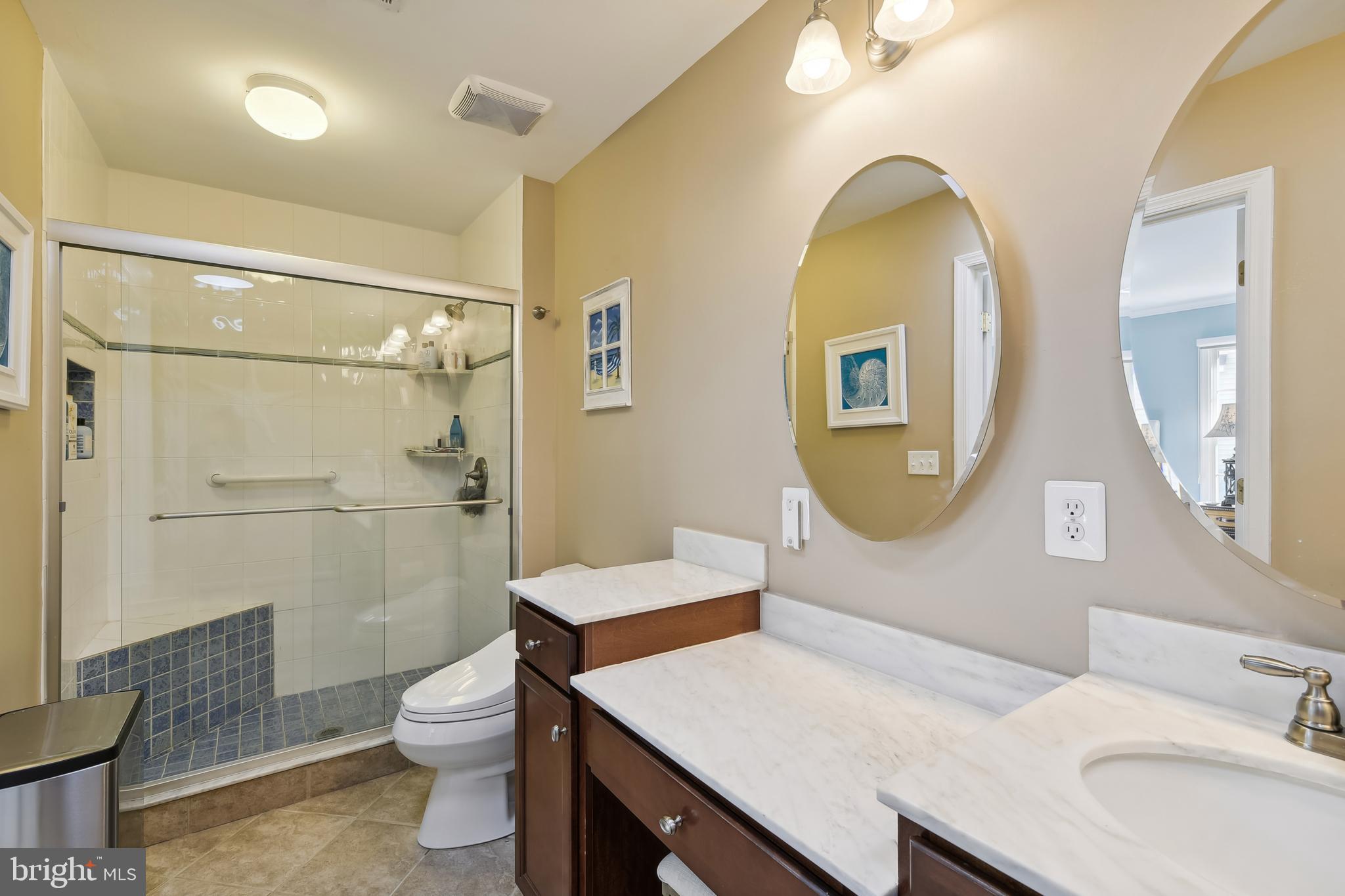 783 Eastern Point Road Annapolis, MD 21401 - Photo 34 of 59 Cobalt Tile Enlarged
Enclosed Shower