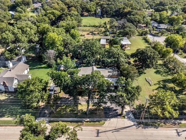 a view of a garden with flowers