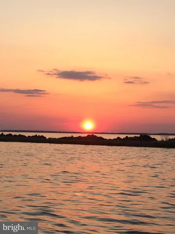 a view of an ocean and beach