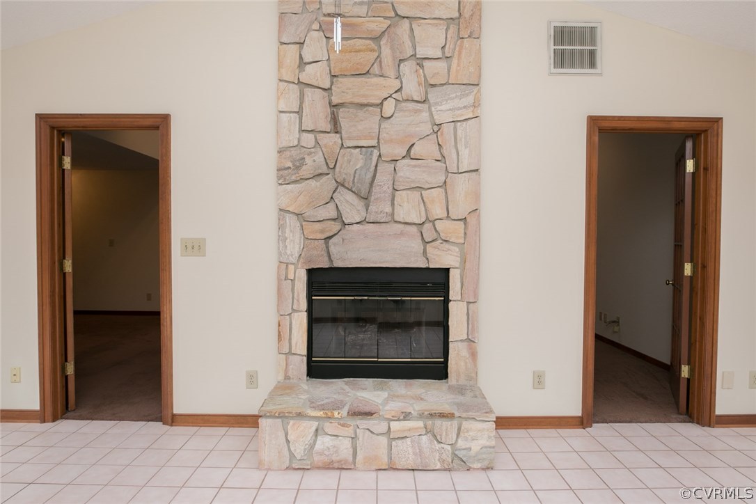 4002 Fraley Court Mechanicsville, VA 23111 - Photo 16 of 49 a an empty room with a fireplace