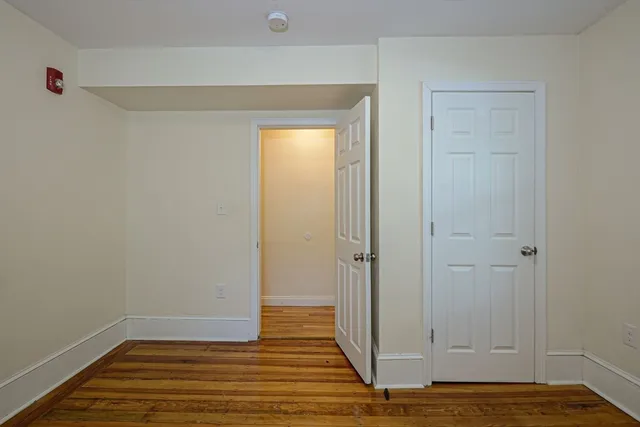 a view of wooden floor