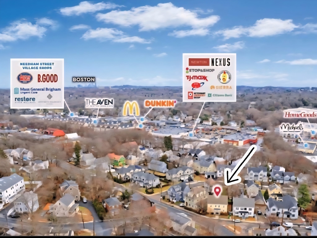 2 Mechanic Street, Unit 1 Newton, MA 02464 - Photo 14 of 14 a city view