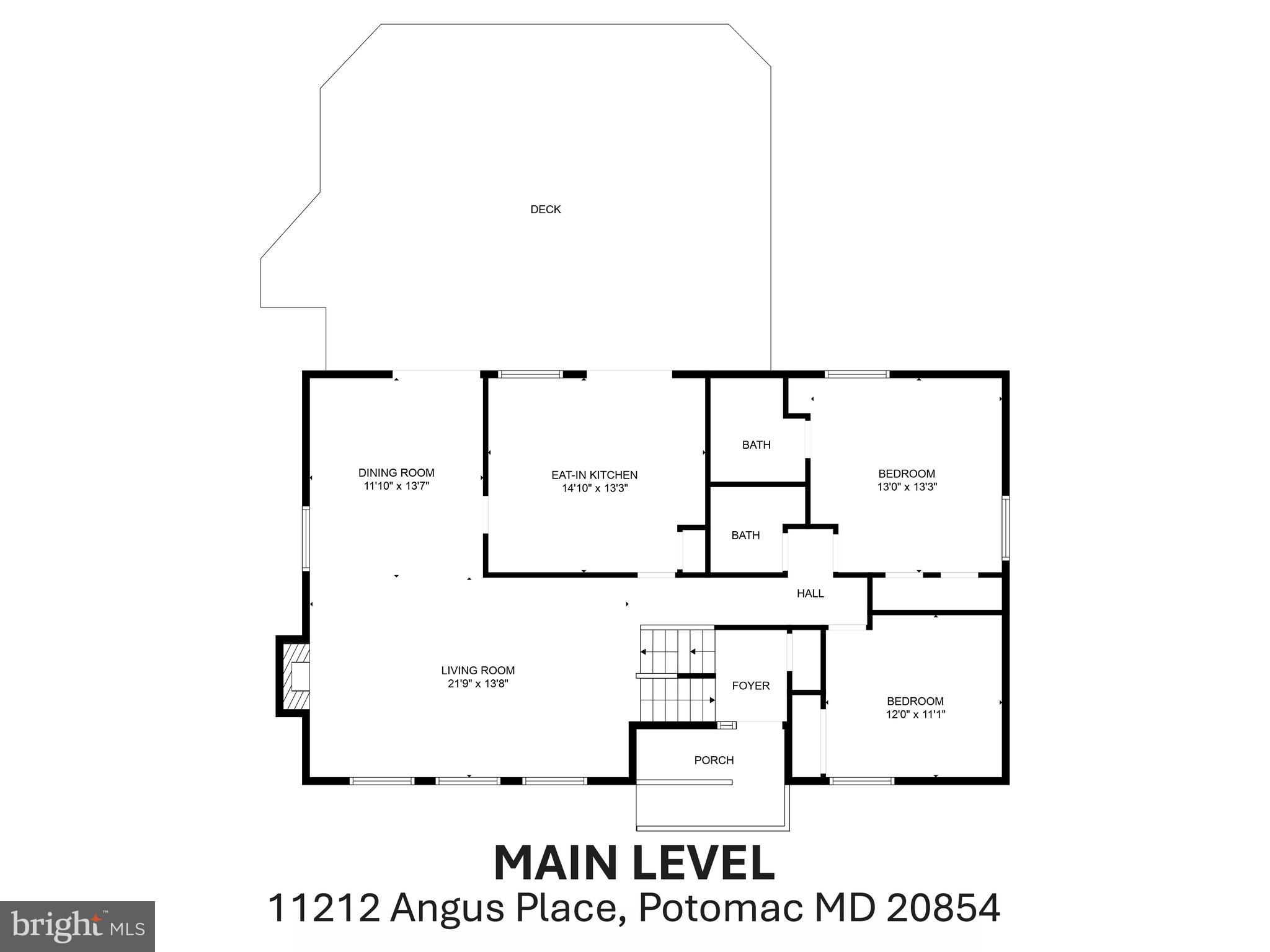 11212 Angus Place Potomac, MD 20854 - Photo 39 of 42 a picture of floor plan