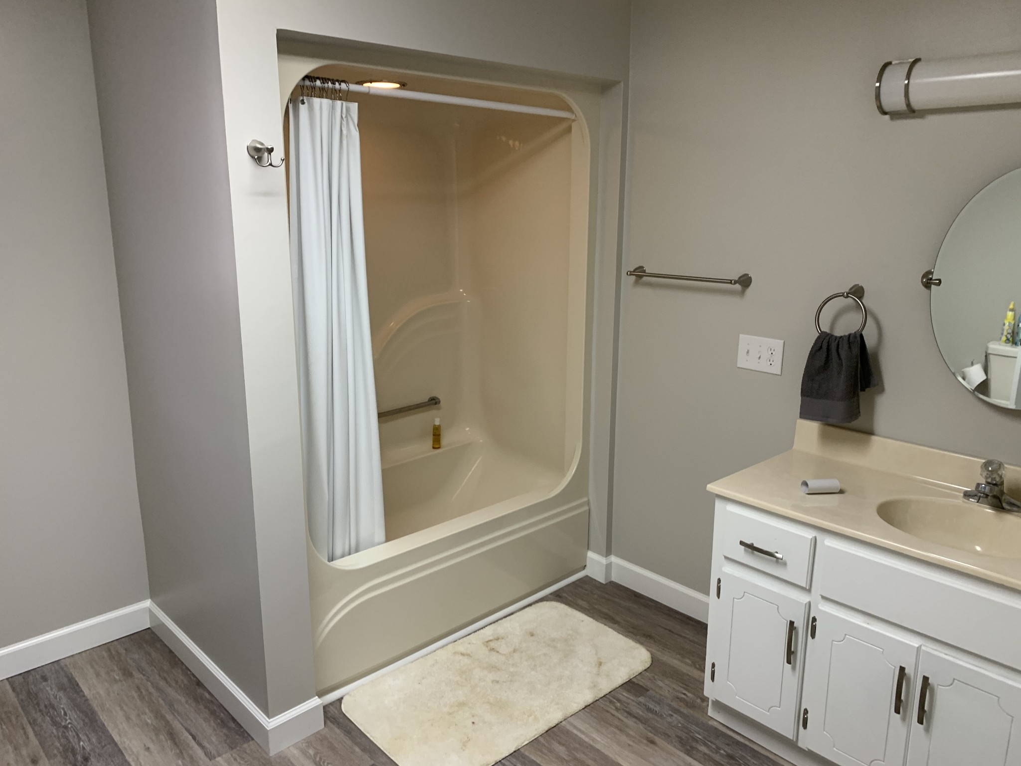 881 Russom Road Finger, TN 38334 - Photo 18 of 61 a bathroom with a sink toilet and shower