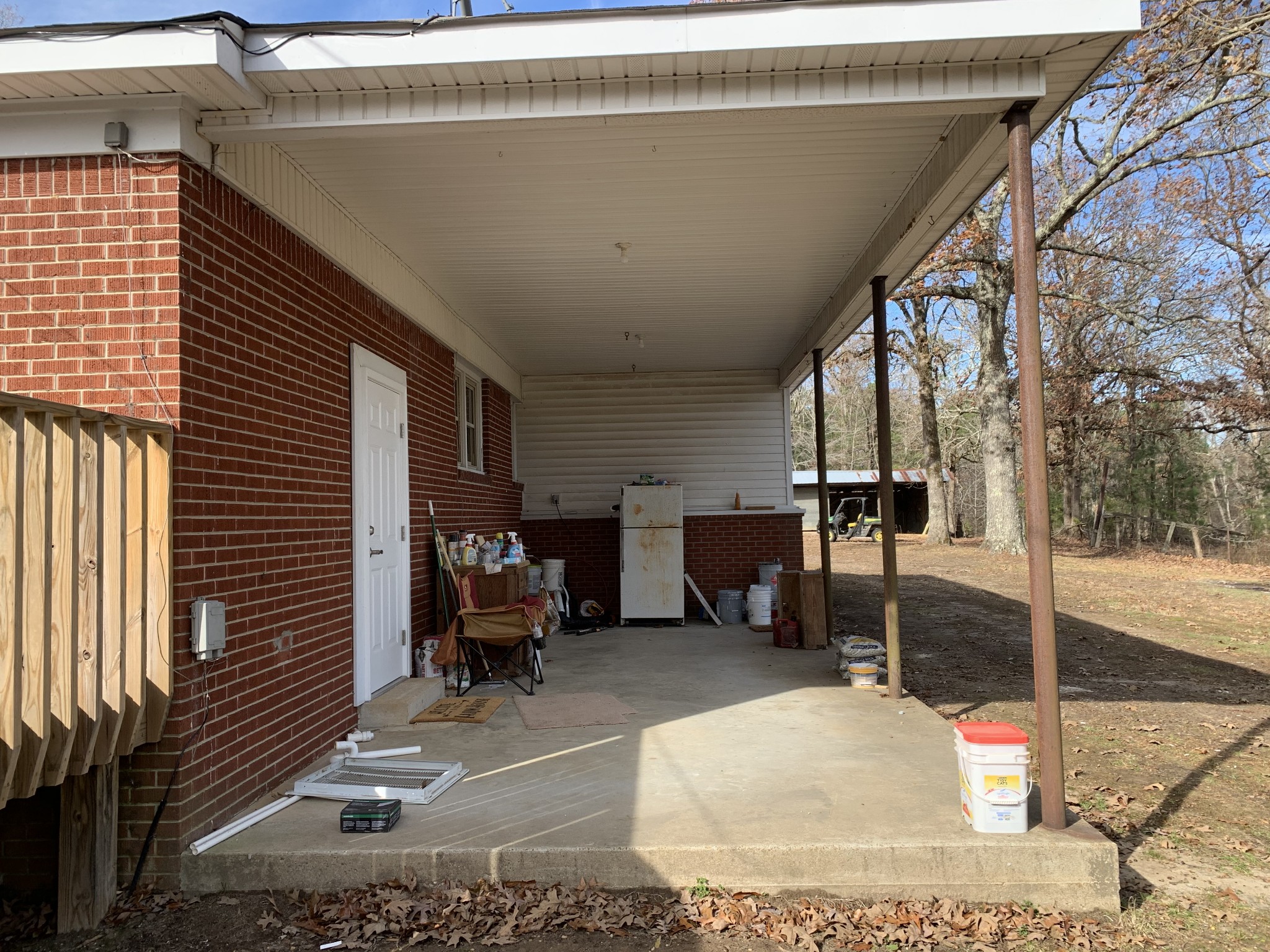 881 Russom Road Finger, TN 38334 - Photo 6 of 61 a view of a porch with seating space