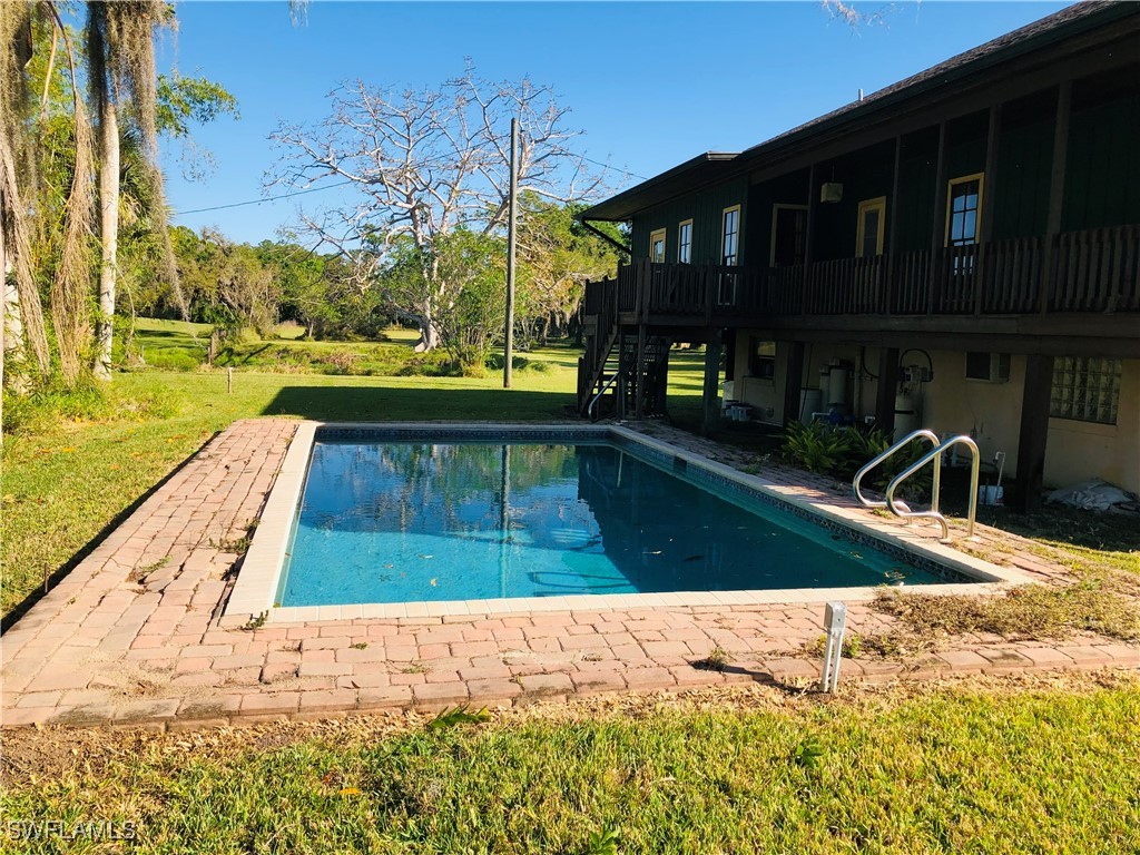 17720 Taylor Road Alva, FL 33920 - Photo 9 of 10 a view of swimming pool