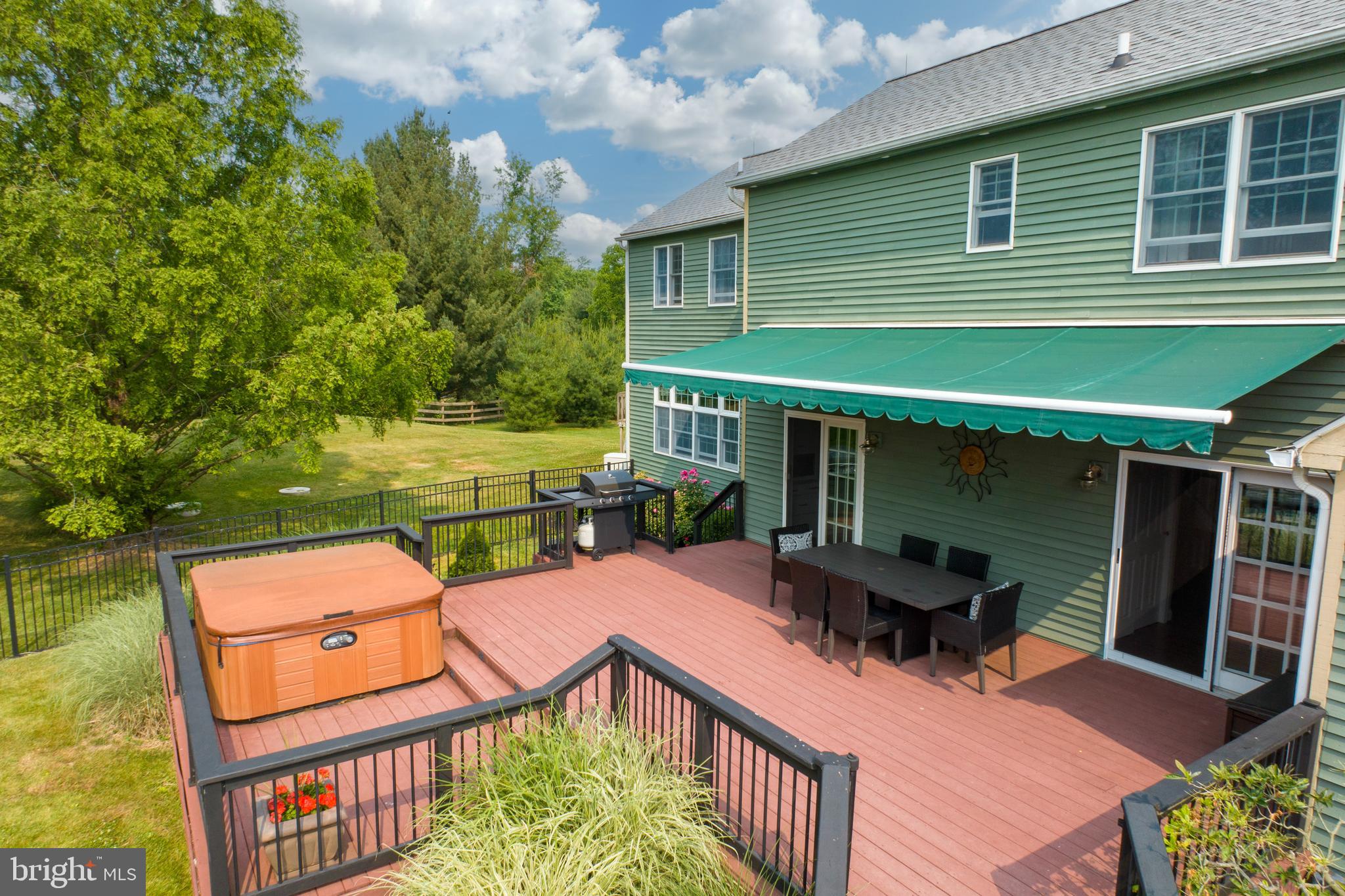 130 Bertolet School Road Spring City, PA 19475 - Photo 41 of 52 Deck with Awning