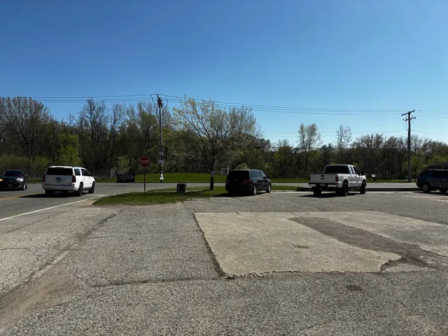 a car parked on the side of the road