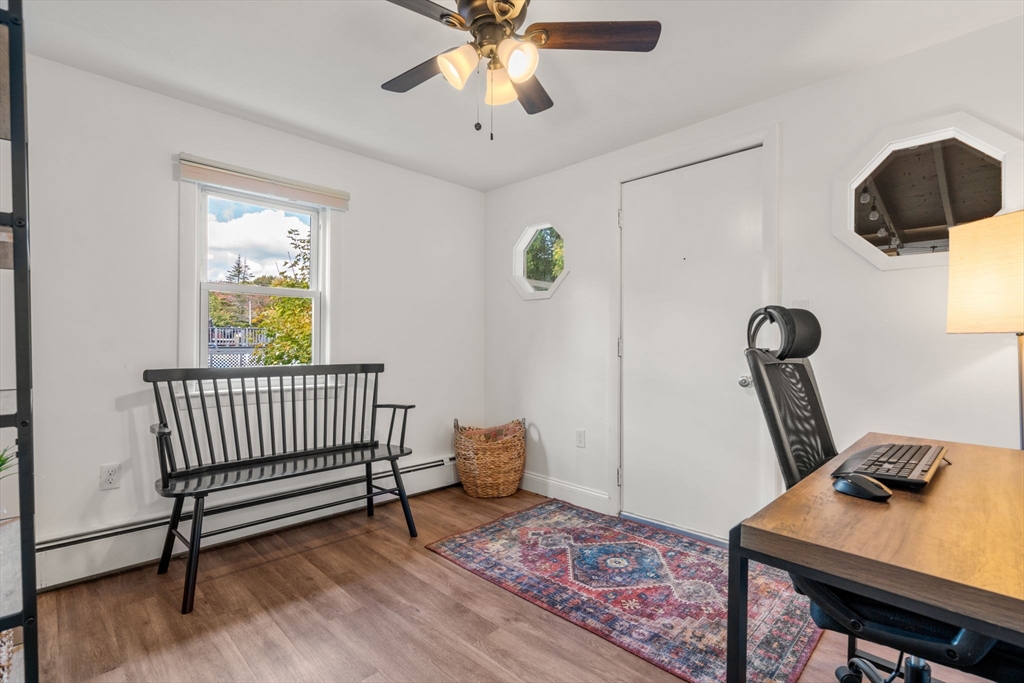 381 Main Street Saugus, MA 01906 - Photo 22 of 31 a view of workspace with wooden floor windows