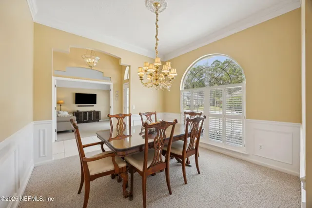 an aerial view of residential building with parking space