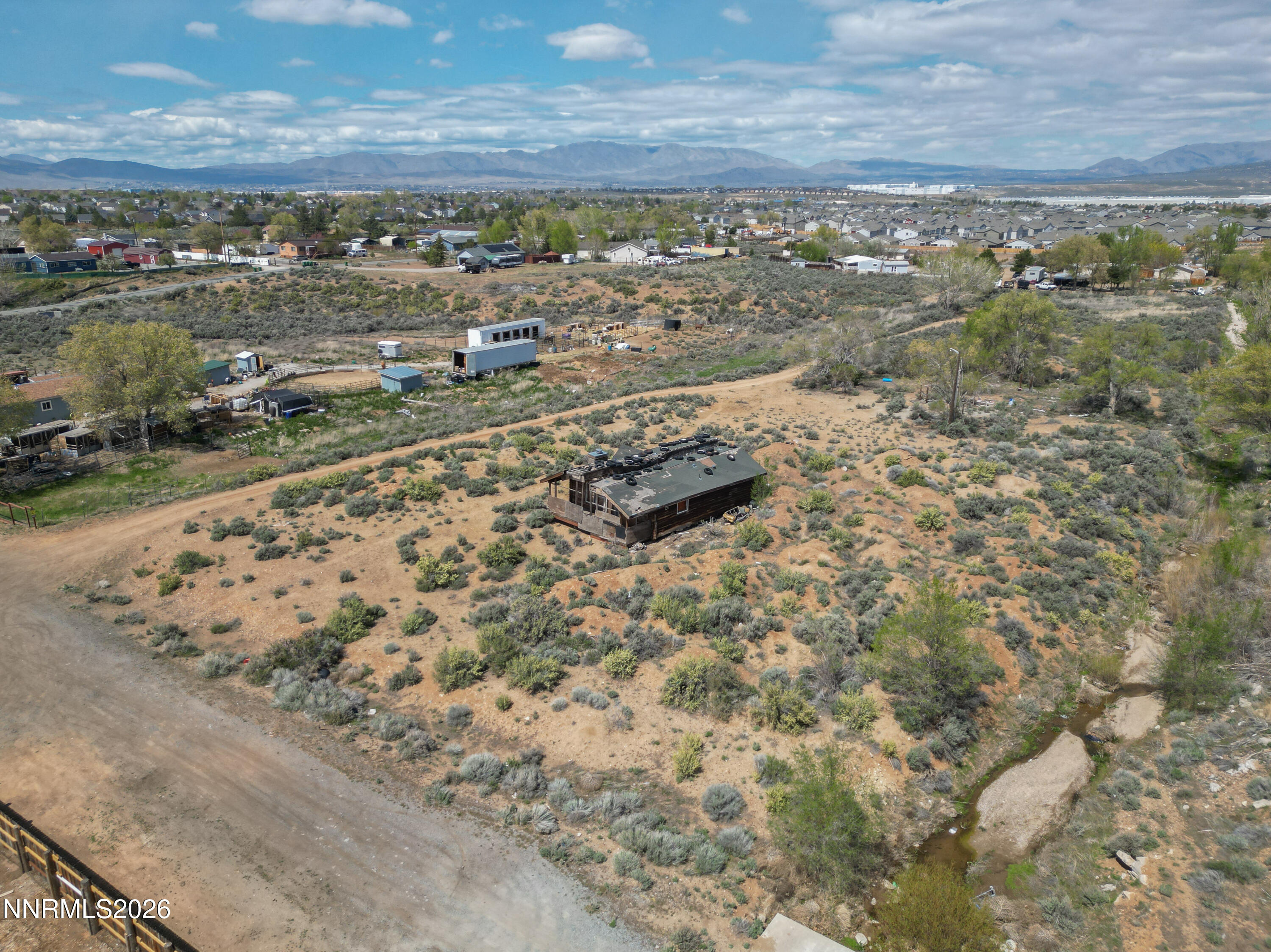 8550 Cindy Avenue Reno, NV 89506 - Photo 19 of 39 an aerial view of residential houses with outdoor space