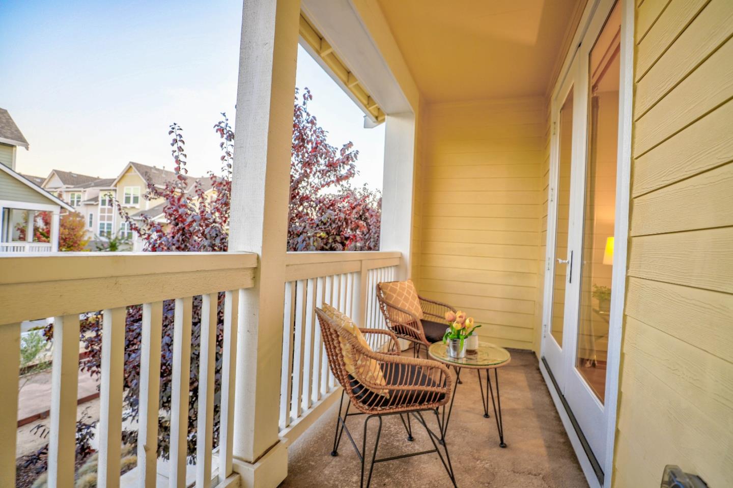 3856 Domain Way Mountain View, CA 94043 - Photo 13 of 39 a view of a chairs and table in balcony
