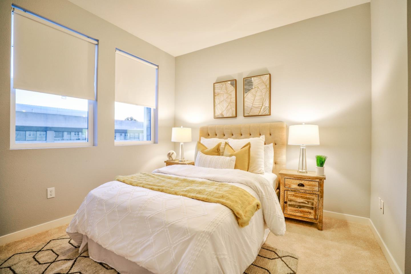 3856 Domain Way Mountain View, CA 94043 - Photo 29 of 39 a bedroom with a bed and a window