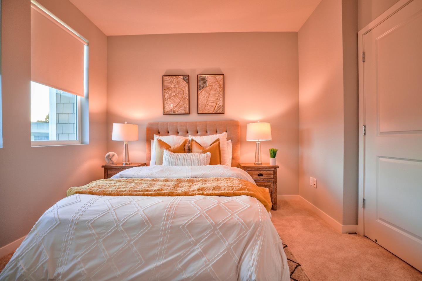 3856 Domain Way Mountain View, CA 94043 - Photo 30 of 39 a bedroom with a bed and a window