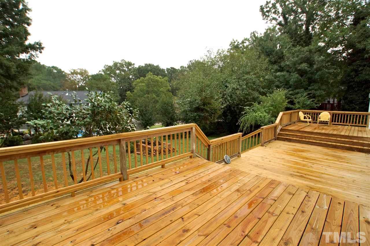 345 East Millbrook Road Raleigh, NC 27609 - Photo 5 of 24 LARGE FENCED IN--LUSHLY LANDSCAPED BACK BACK YARD!