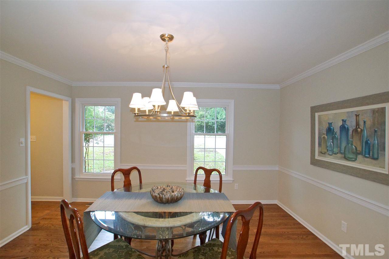 345 East Millbrook Road Raleigh, NC 27609 - Photo 8 of 24 BEAUTIFUL DR WITH FRENCH DOOR TO KITCHEN--NEW LIGHTING THROUGH-OUT!