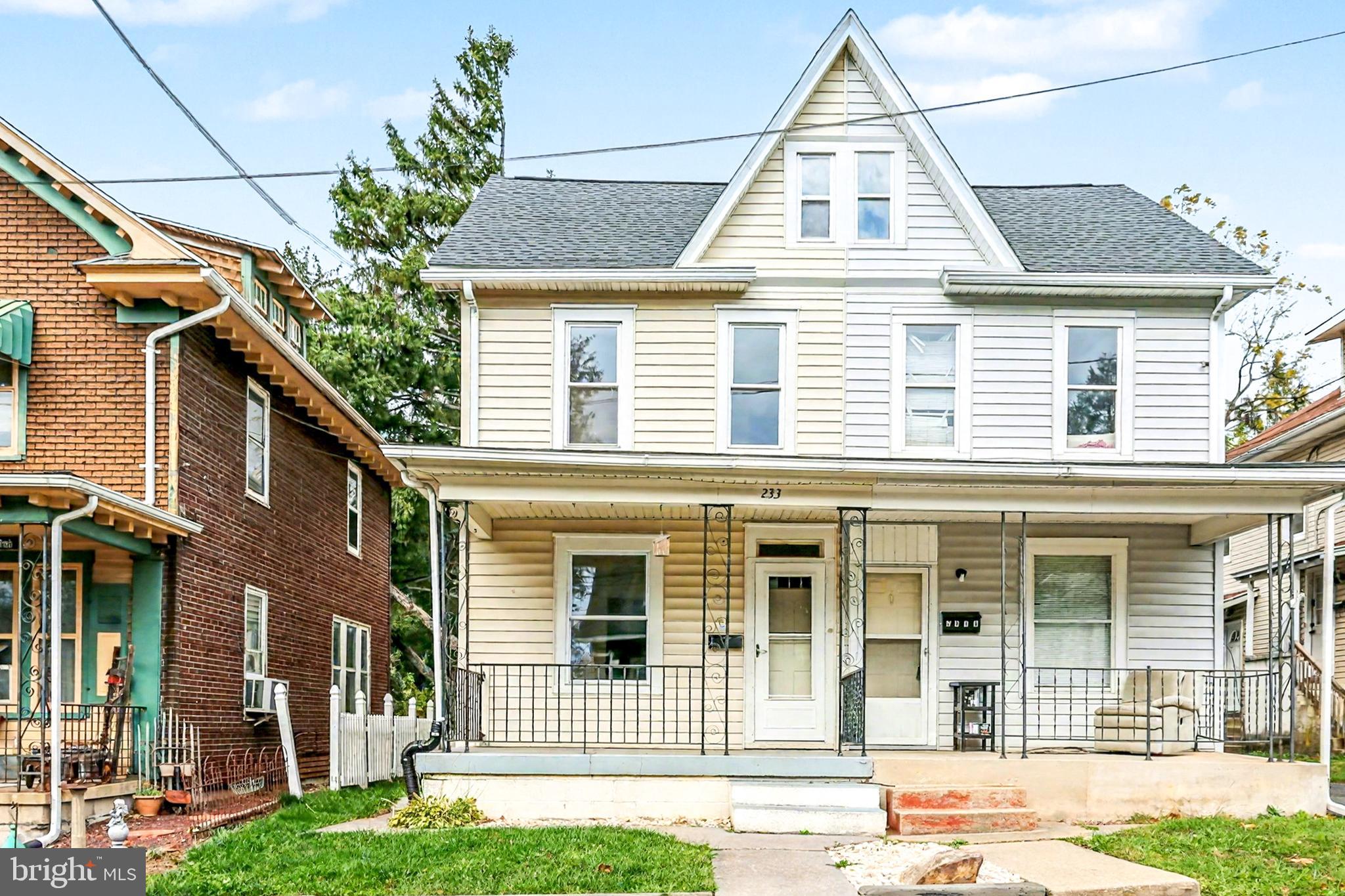 front view of a house