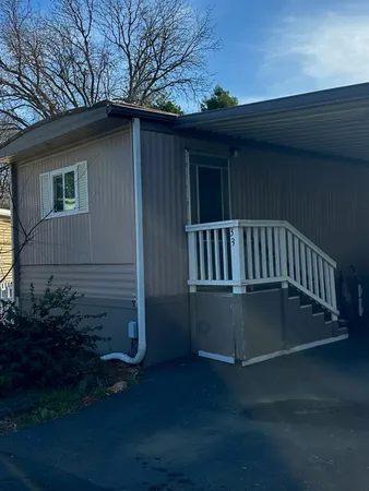 a view of outdoor space and deck